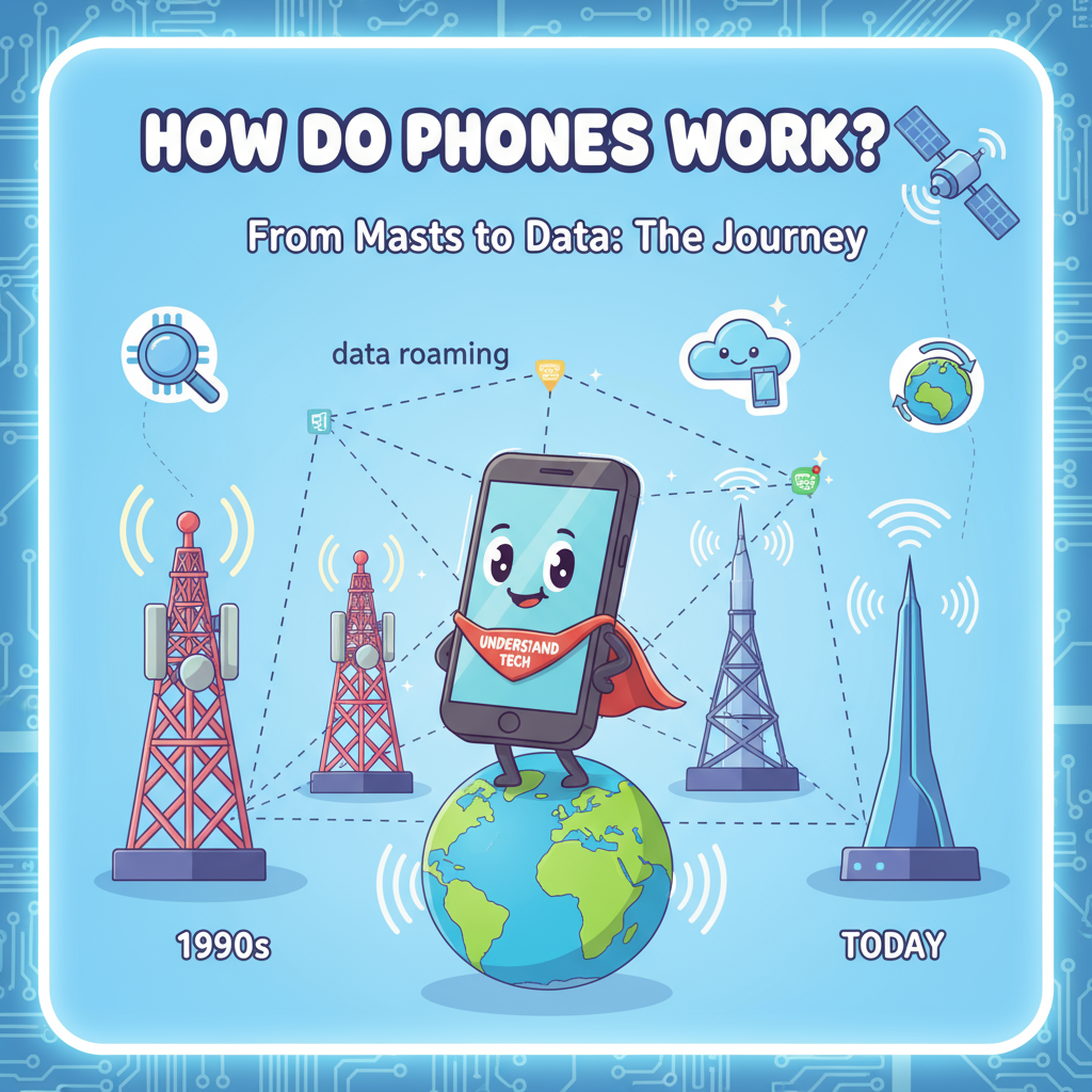 UK mobile network infrastructure and cellular coverage diagram